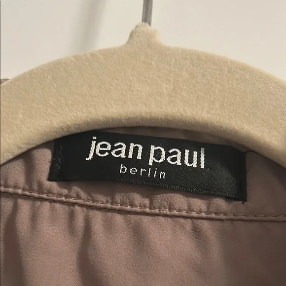 Stretchy Tan Midi Dress with Ruffle - Picture 3 of 5